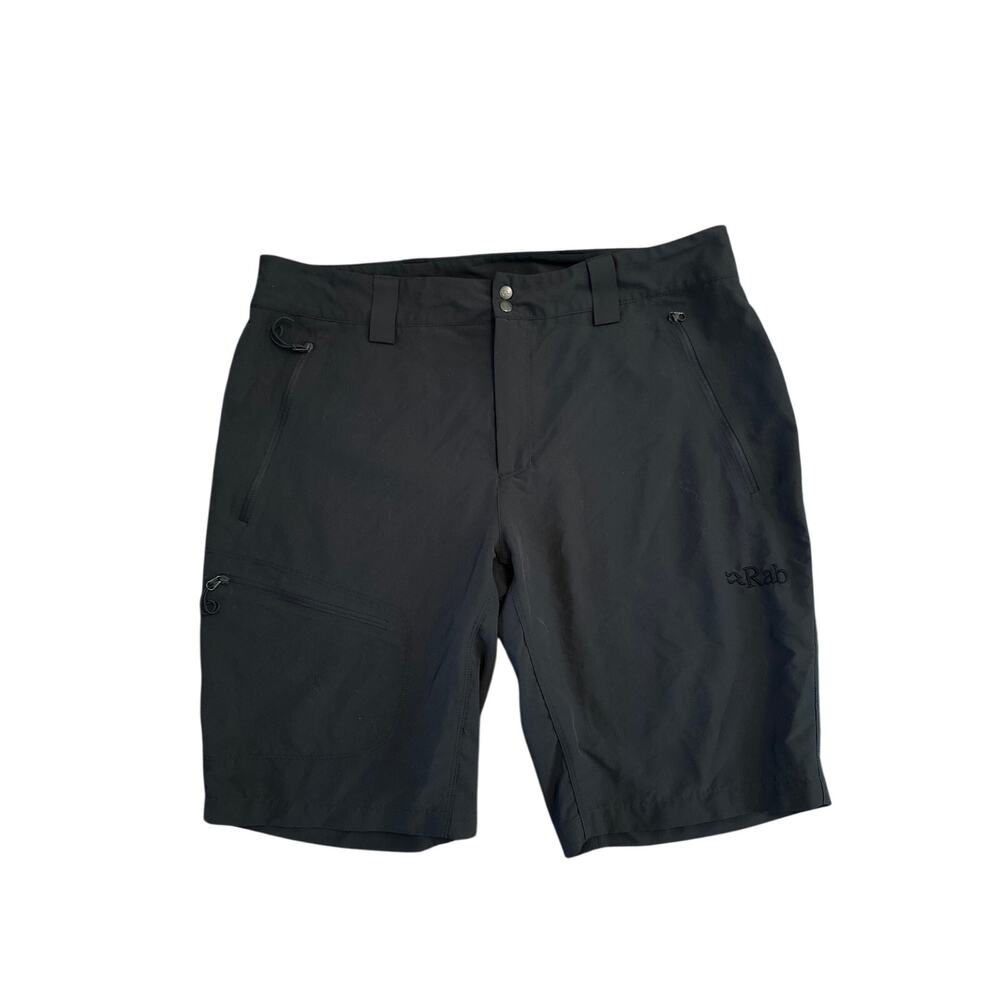 Men 32" Rab Incline Light Shorts Lightweight Breathable Softshell Anthracite